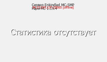 Сервер Minecraft Enkindled MC-SMPPaperMC 1.19.4 
