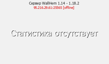 Сервер Minecraft WallHem 1.14 - 1.18.2